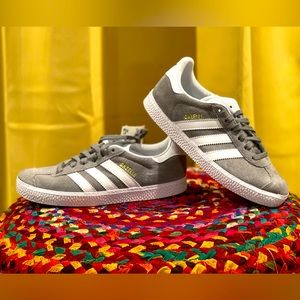 Adidas Originals Gazelle - Mid Grey | Kids Size 2Y | Brand New